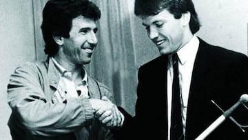 El acto del perdón entre Juanito y Matthäus.