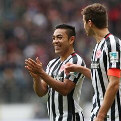 Marco Fabián, entre los mejores latinos de Bundesliga