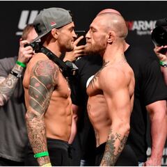 UFC 257: McGregor "raring to go" as he and Poirier make weight