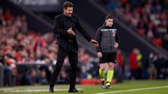 Simeone, en el Athletic-Atl&eacute;tico.