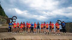 Las Guerreras, antes de salir de España para el Mundial en Escandinavia, tomaron aire del norte en el Cantábrico.