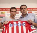 Scepovic, en su presentación: "Prefiero hablar en el campo"