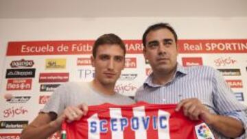 Scepovic, en su presentación: "Prefiero hablar en el campo"