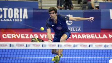 Juan Lebrón, en el Marbella Master.