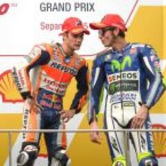 Polémica acción de Lorenzo: pulgar hacia abajo contra Rossi