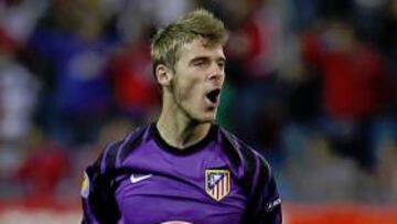 <b>MARCHA. </b>De Gea puede ser del Manchester en breve.