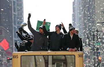 Las imágenes del desfile de los Eagles en Philadelphia tras el Super Bowl LII