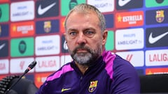 Barcelona coach quizzed on possible Lionel Messi return