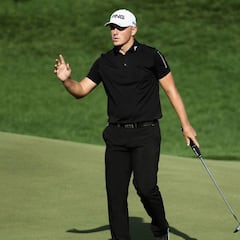 Wallace y Sharma salen con ventaja, Larrazábal a 3 golpes