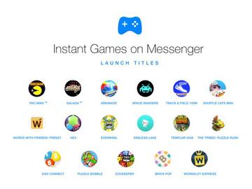 Los juegos de la plataforma Facebook Instant Games disponibles