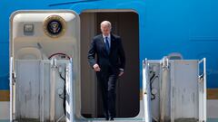 Así ha sido la llegada de Joe Biden a Madrid