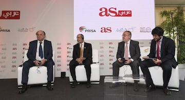 As Arabia launch:  GIANNI MERLO, ABDUL LATIF BIN ABDULLAH AL MAHMOUD , ALFREDO RELAÑO