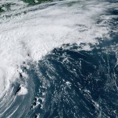 Registran olas de más de 30 metros provocadas por el huracán Dorian