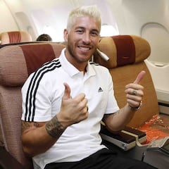 Así ha cambiado el look de Sergio Ramos en el Real Madrid