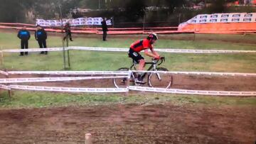 Gorka Izagirre, tercero en el ciclocross de Lezama