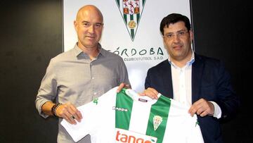 PRESENTACION DE RAFA BERGES COMO DIRECTOR DEPORTIVO DEL CORDOBA CF.