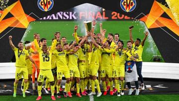 El Villarreal, campeón de la Europa League.