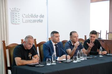 Rueda de prensa de valoración del Lanzarote Quemao Class