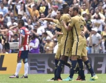 La crónica en imágenes de la victoria de Pumas ante Chivas