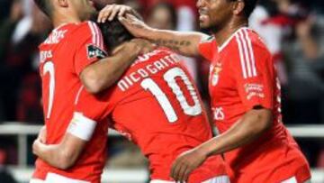 Benfica goleó por 4 a 1 el Tondala. Jiménez no vio actividad