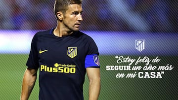 Gabi thrilled with Atlético contract extension