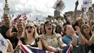 <strong>SUEÑO OLÍMPICO.</strong> Londres tomó el testigo de Pekín. La próxima cita, en 2012.