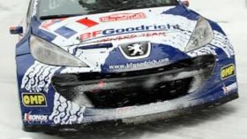 <strong>LÍDER.</strong> Ogier es el líder del Rally de Montecarlo.