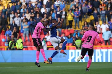 Millonarios venció a Boyacá Chicó en la primera jornada de la Liga Águila II - 2018 en el estadio El Campín. Hauche y Silva marcaron para Millonarios