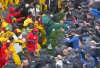 La escena más increíble del Senegal-Marruecos: quedará en la historia del fútbol mundial
