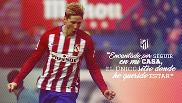 Torres seguirá en el Atlético.