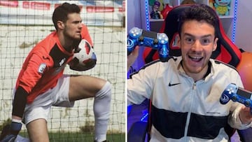 Kolderiu (Carles Santaló) compagina el fútbol con su profesión de 'youtuber'.