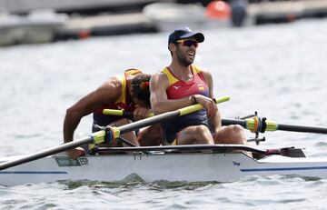 Sexta posición en la final de dos sin timonel masculina para Jaime Canalejo Pazos y Javier García Ordóñez.