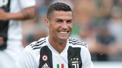 Cristiano Ronaldo, durante un partido de la Juventus.