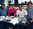 Cena de nivel en Londres antes de Wimbleon: Nadal, Federer...