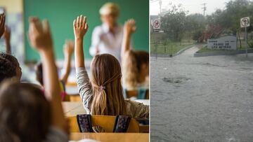 Suspenden clases en Nuevo León por Frente Frío 4: ¿qué escuelas suspenden actividades por fuertes lluvias?