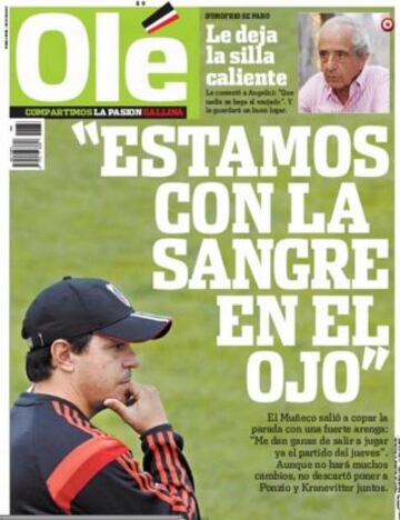Portadas de la prensa deportiva