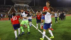 El eufórico festejo de la Roja Sub 17 tras acceder al Mundial