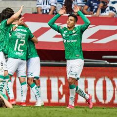 Formación posible de Santos Laguna y Puebla hoy en las semifinales de la Liga MX