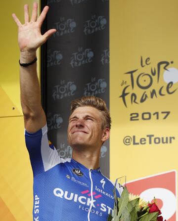 Kittel celebra su quinto triunfo.