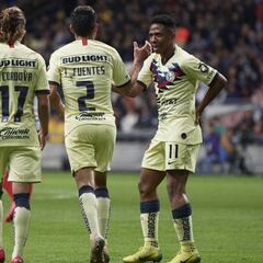 Alineación del América ofifial para enfrentar al Necaxa