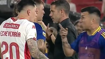 Medel y Echeverría protagonizan tensa discusión en Argentina: esto pasó con los chilenos