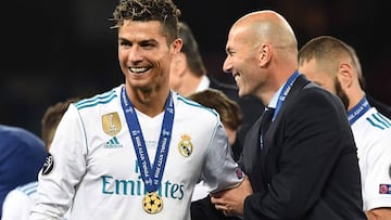 Zidane: "Cristiano se tiene que quedar sí o sí, luego lo que pase..."