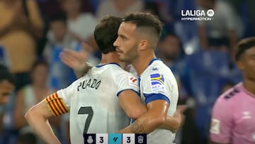 El Espanyol celebra el empate ante el Eldense
