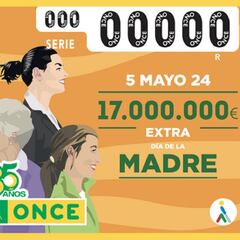 Extra del Día de la Madre de la ONCE: comprobar los resultados del sorteo hoy, domingo 5 de mayo