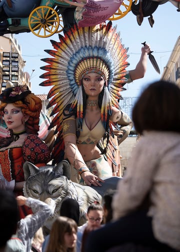 Este año se prevén que las Fallas sean multitudinarias debido a que los días grandes de la fiesta caen en fin de semana. 