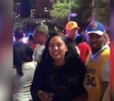 Insultan a la mujer de Curry a la salida del quinto partido