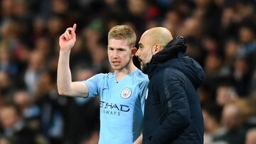 Guardiola: "De Bruyne is an exceptional player, he doesn't feel pressure"