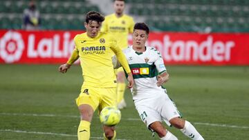 06/02/21 PARTIDO PRIMERA DIVISION
ELCHE - VILLARREAL
PAU TORRES GUIDO CARRILLO