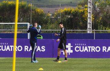 VALLADOLID. 11/05/20.
Primer entrenamiento tras el parón.