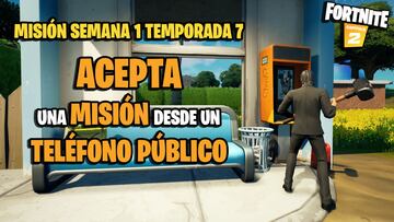 ¿Dónde están los teléfonos públicos para aceptar misiones en Fortnite?